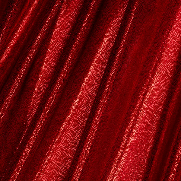 Vizes hatású fényesen csillogó (apró pöttyös) anyag - ROSSO.